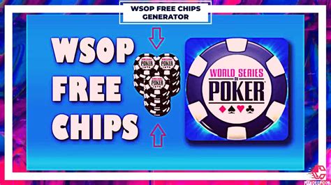 wsop free chips fun reward.